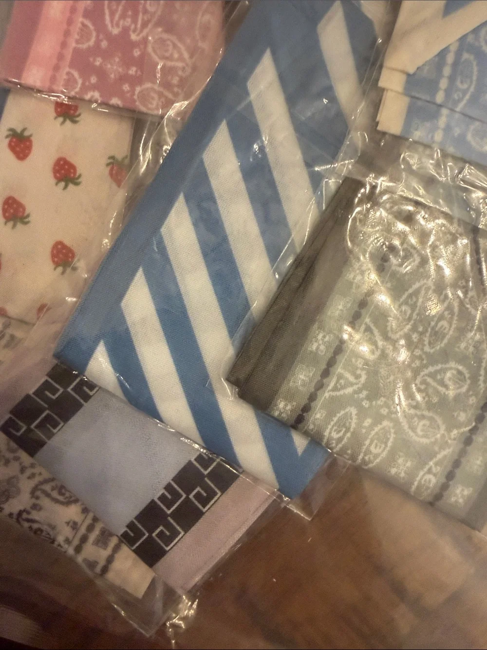Purse Scarves Set 16 pcs